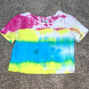 Tie Dye Cropped Tee